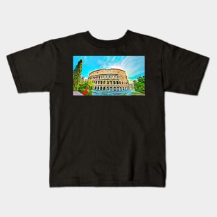 ROMA Colosseum (Coliseum) Kids T-Shirt